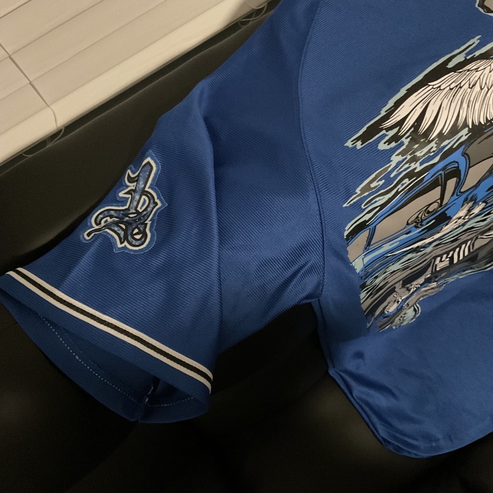 Nipsey Hussle Jersey Blue Los Angeles NWT Size XXL - Picture 5 of 5